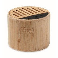 Haut-parleur sans fil personnalisé bambou