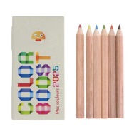 Set de 6 crayons couleurs 