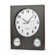 II qualité - Horloge personnalisée murale en bois IMIR