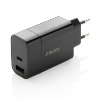 Chargeur Mural personnalisable Philips, USB 30W Ultra Rapide