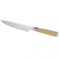 Couteau de chef avec manche en bambou