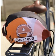 Housse de casque personnalisable de vélo