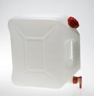 Jerrican alimentaire 20 litres avec robinet polyéthylène 38 x 17 cm x 38 cm