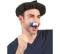 Moustache tricolore france