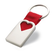 Porte clef coeur personnalisable en métal