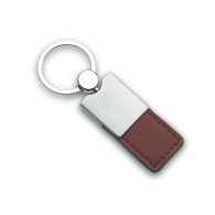 Porte-clés personnalisable PU et métal
