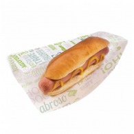 Sachet ouvert hot dog 9x22cm (le mille)