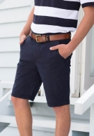 Short chino personnalisé stretch homme