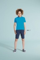 T-shirt personnalisable col rond enfant blanc 150 g sol's - regent kids - 11970b