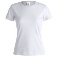 T-Shirt blanc femme KEYA en coton 150 g/m2