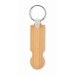 Miniature du produit  Porte-clés jeton personnalisable en bambou 2