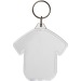 Porte-clés en forme de t-shirt, Porte-clés à fenêtre avec insert publicitaire