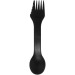 Outil 3-en-1 avec cuillère, fourchette et couteau, couvert en plastique publicitaire