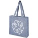 Sac shopping recyclé avec soufflet 210 gr/m², Sac shopping durable publicitaire