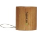 Haut-parleur Bluetooth® en bambou, Enceinte en bois ou bambou publicitaire
