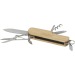 Couteau de poche en bois à 7 fonctions cadeau d’entreprise