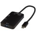 Adaptateur multimédia Type-C en aluminium (USB-A / Type-C / HDMI) cadeau d’entreprise