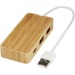 Hub USB en bambou cadeau d’entreprise