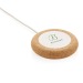 Miniature du produit Chargeur à induction 5W en liège personnalisable et fibre de paille de blé 4
