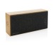 Haut-parleur sans fil 20W en bambou FSC® Wynn cadeau d’entreprise