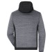 Veste polaire tricot workwear Homme - James Nicholson, polaire publicitaire
