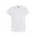 T-Shirt Hecom blanc enfant, vêtement enfant publicitaire