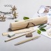Trousse de papeterie de la ligne nature en bois cadeau d’entreprise
