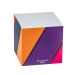 Cube 90x90x90mm, cube papier publicitaire