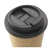Tasse à café réutilisable à double paroi 350 ml, mug et gobelet à couvercle publicitaire