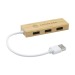 Miniature du produit Bamboo USB Hub personnalisé 0