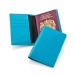 Protège passeport en simili cuir de couleur, étui pour passeport publicitaire