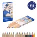 Miniature du produit Set de 6 crayons de couleur publicitaires EU 0