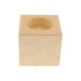 Miniature du produit Bougeoir personnalisable cube en bois 1