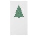 Carte de voeux avec papier ensemencé sapin - graines d'épicéa - Epicéa - 4/0-c, décoration et objet de Noël publicitaire