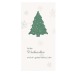Carte de voeux avec papier ensemencé sapin - graines d'épicéa - Design standard, décoration et objet de Noël publicitaire