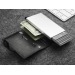 Portefeuille RFID avec poche AIRTAG, portefeuille publicitaire