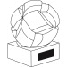 Miniature du produit Casse tête personnalisable ballon en bois 1