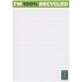 Bloc-notes 50 feuilles A5 recyclé desk-mate®, bloc-notes publicitaire