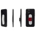 Bo - smartphone stick, support bague réglable adhésif antichute - noir cadeau d’entreprise