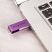 Mini clé USB rotative en aluminium, clé USB publicitaire