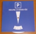 Miniature du produit Disque de stationnement publicitaire européen zone bleue 3