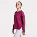 ETNA - Sweat-shirt pour femme, combiné avec deux tissus et deux couleurs cadeau d’entreprise