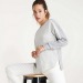 ETNA - Sweat-shirt pour femme, combiné avec deux tissus et deux couleurs, Sweat-shirt publicitaire