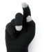 Gants munis de 3 embouts pour écran tactile, Paire de gants publicitaire