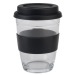 Miniature du produit Mug en verre personnalisé 35 cl avec couvercle 0