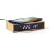 Miniature du produit Horloge personnalisable Multifonction en bambou 5
