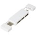 Miniature du produit Hub personnalisable double USB 2.0 0