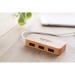 Hub USB 3 ports Bambou cadeau d’entreprise
