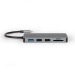 Miniature du produit Hub USB C publicitaire 7 en 1 0