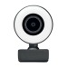  Webcam HD 1080P et lumière, webcam publicitaire